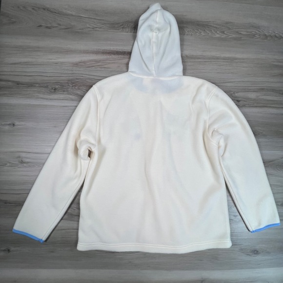 Disney Eeyore Fleece Hoodie The Wonderful World of White Blue woman's L (11/12) - Picture 2 of 10